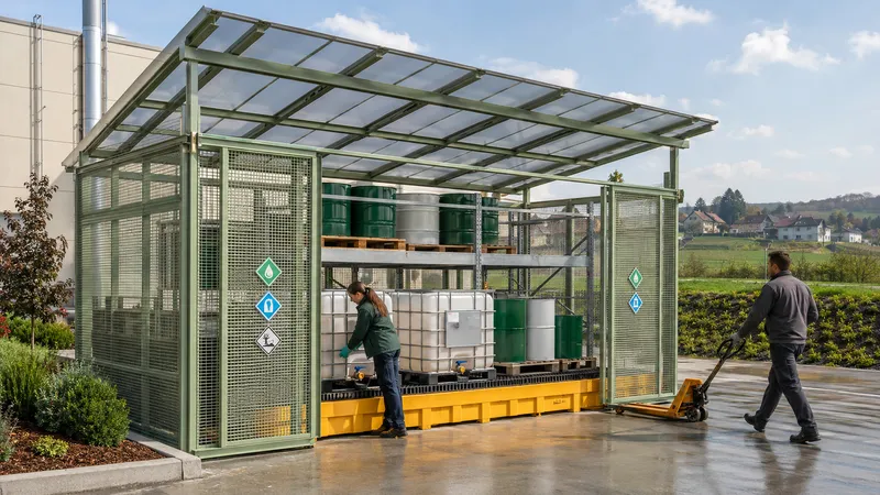 Tekirdağ IBC and Drum Storage Project
